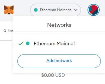 ajouter un reseau metamask manuellement